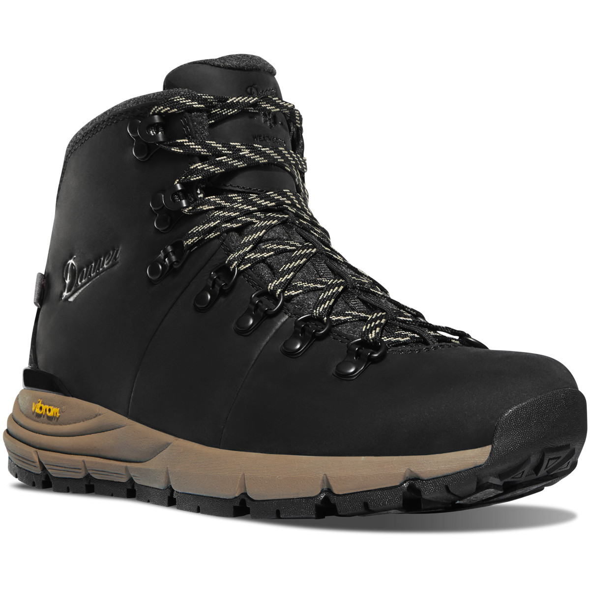 Danner Womens Mountain 600 Insulated Hiking Boots Black - ABV198463